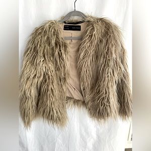 Zara Faux Fur Jacket